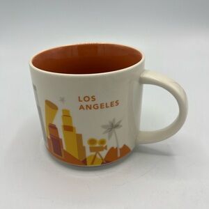Starbucks You Are Here Collection Los Angeles Coffee Ceramic 14 oz Mug Cup 2013